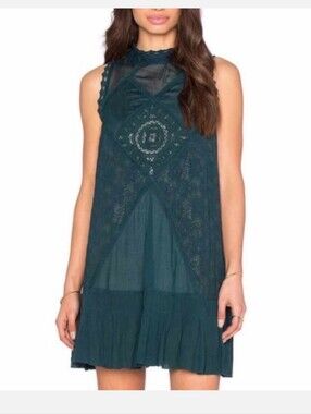 Free People One Angel Lace Dress NWT Small